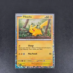 Pikachu - 002/015 - Confetti Holo - McDonald's Promos 2024 - Pokemon TCG - NM - Image 1