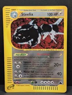 Steelix H29/H32 Skyridge Holo Ultra Rare Pokemon TCG Nintendo e-reader MP+ - Image 1