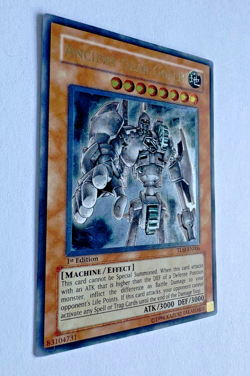 Yugioh Ancient Gear Golem 1st Ed Ultimate Rare TLM-EN00 LP - Image 5