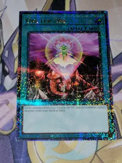 Yugioh! One for One - RA03-EN056 - 1st Quarter Century Secret Rare NM - Image 1