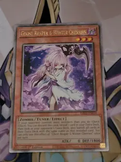 Yugioh! Ghost Reaper & Winter Cherries RA03-EN014 Card ALT ART - Image 2