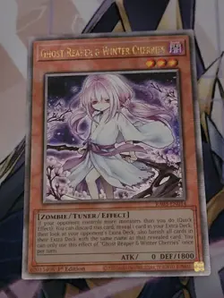 Yugioh! Ghost Reaper & Winter Cherries - RA03-EN014 - NM - Quarter Century - Image 2