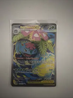 Mega Venusaur EX 155/132 Mega Evolution ENGLISH Pokemon TCG Card - Image 1