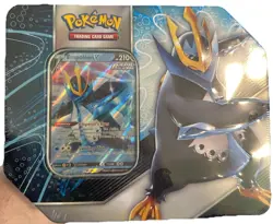 Pokemon Trading Card Game (TCG) V Strikers Tin featuring Empoleon V - Image 1