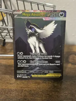 Mega Absol Ex 180/132 SIR Evolutions Pokemon Card Mint In Hand - Image 1