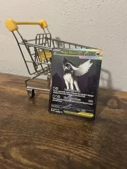 Mega Absol Ex 180/132 SIR Evolutions Pokemon Card Mint In Hand - Image 2