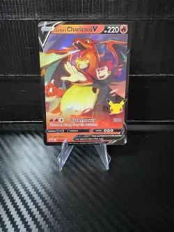Lance's Charizard V SWSH133 SWSH: Sword & Shield Promo Cards Holo Pokemon TCG - Image 1