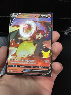 Lance's Charizard V SWSH133 SWSH: Sword & Shield Promo Cards Holo Pokemon TCG - Image 3