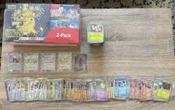 Pokemon Surging Sparks Sealed Costco ETB & Booster Bundle And Card Lot - Image 1