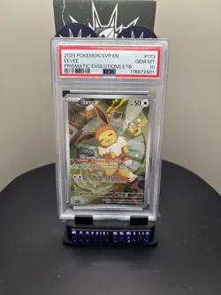 2025 Pokemon Eevee 173 Sv: Scarlet & Violet Promo Cards Holo PSA 10 Gem Mint - Image 1
