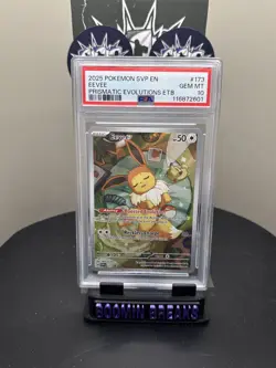 2025 Pokemon Eevee 173 Sv: Scarlet & Violet Promo Cards Holo PSA 10 Gem Mint - Image 4