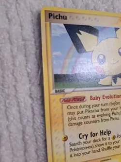 Pichu 21/108 - EX Power Keepers - Regular Rare LP Pokemon Card, 2007 NM - Image 3