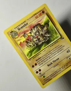 Graveler 37/62 (LP) Uncommon Fossil Set Unlimited 1996 WOTC Pokemon Card - Image 4