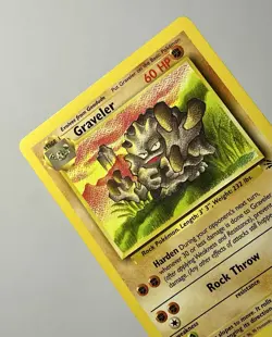 Graveler 37/62 (LP) Uncommon Fossil Set Unlimited 1996 WOTC Pokemon Card - Image 5