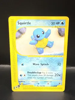 Pokemon Card - Squirtle Expedition 131/165 Common - Image 2