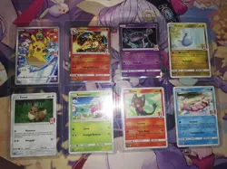 Pokemon TCG KFC Indonesia Very Rare 1 set of 8 cards - Image 1