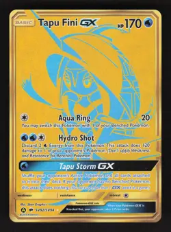 Tapu Koko GX SV93/SV94 Pokemon Hidden Fates Holo Full Art Card - Image 1