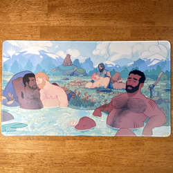 🌈🏳‍⚧Bearscape Pride Across the Multiverse Kickstarter Secret Lair Playmat MTG - Image 1