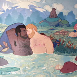 🌈🏳‍⚧Bearscape Pride Across the Multiverse Kickstarter Secret Lair Playmat MTG - Image 2