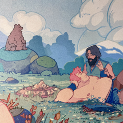 🌈🏳‍⚧Bearscape Pride Across the Multiverse Kickstarter Secret Lair Playmat MTG - Image 4