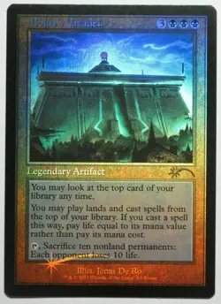 mtg magic citadelle de bolas's citadel FOIL promo retro frame ENGLISH 3 availabl - Image 1