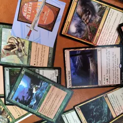 COMMANDER DECK Magic MTG Twilight Midnight WEREWOLVES WOLF Tribal Greyscale Rare - Image 5