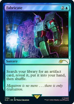 MTG FOIL Fabricate Transformers Secret Lair 1084 - Secret Lair #1084 - Image 1