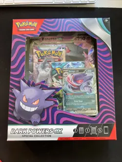 Pokemon TCG Dark Powers ex Special Collection Box 5 Booster Packs - Image 1