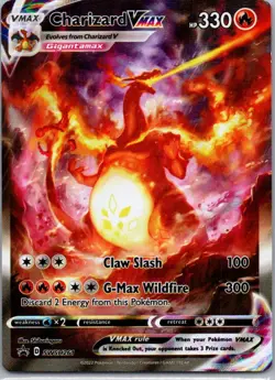 Pokemon TCG Charizard VMAX SWSH261/307 SWSH Black Star Promos NM - Image 1