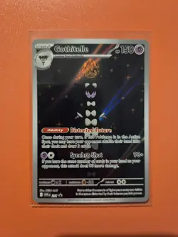Pokemon TCG Gothitelle SVP 211 Black Star Promo White Flare - Image 3