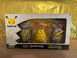Pokemon TCG Celebrations Premium Figure Collection Pikachu VMAX Box 820650809408 - Image 1
