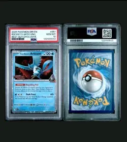 Team Rockets Articuno Best Buy Exclusive PSA 10 2025 Pokemon Stamped Promo - Image 3