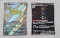 Pokemon Black Bolt White Flare Promos Tech Sticker Gothitelle Reuniclus 211 212 - Image 1