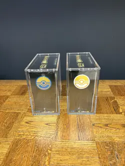 Pokemon Mega Evolution ETBs Set Of 2 Factory Sealed W/ Acrylic Case Protector. - Image 4
