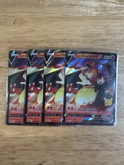 Lance's Charizard V SWSH133 Promo Celebrations Pokemon NM - Image 3