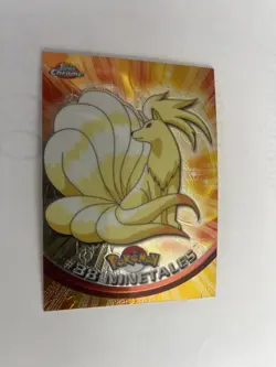 2000 Topps Chrome Pokemon Series 1 Ninetales Base Holo #38 NM - Image 1