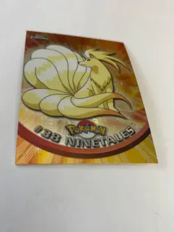 2000 Topps Chrome Pokemon Series 1 Ninetales Base Holo #38 NM - Image 4