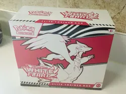 Pokemon TCG Scarlet & Violet White Flare Elite Trainer Box Factory Sealed ETB - Image 1