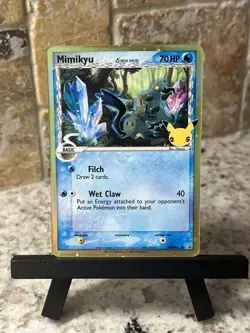 Pokemon TCG ~ Mimikyu (Delta Series) Holo Black Star Promo SWSH136 - Image 2