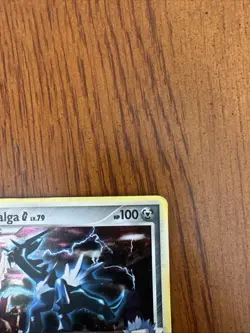 Pokemon Platinum - Team Galactic Dialga G 7/127 Holo Rare - Image 3