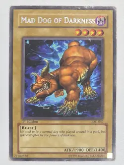 Mad Dog of Darkness - IOC-057 - Invasion of Chaos - Yugioh - *1ST EDITION* - Image 1