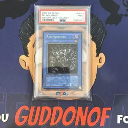 PSA 9 MINT 2004 YU-GI-Oh! Master Collection Volume 1 RELINQUISHED EN003 - Image 1