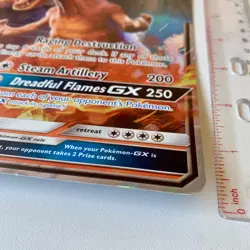 Pokemon Charizard GX SM195 Sun & Moon Full Art Holo Promo Card Oversized Jumbo - Image 3