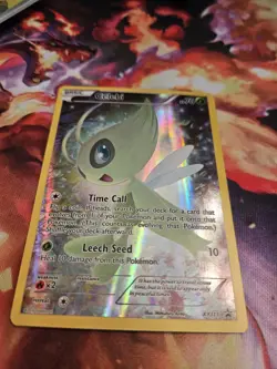 Celebi XY111 XY Black Star Promo Full Art Holo Pokemon Card LP - Image 2