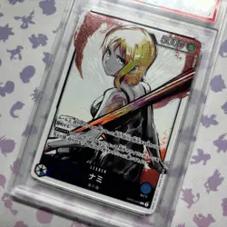 Nami OP03-040 Leader Parallel PSA10 One Piece Card Mighty Enemies UK SELLER - Image 2