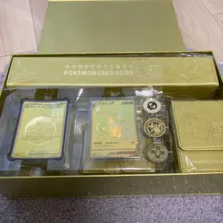 【Opend】Pokemon Card 25th Anniversary Golden Box Japan (Without Promotion Pack) - Image 1