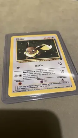 Eevee 55/82 2000 - 1st Edition - Team Rocket Pokemon Card - Image 5
