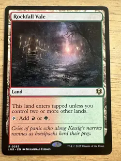 Rockfall Vale- Innistrad Remastered Regular MTG-NM - Image 1