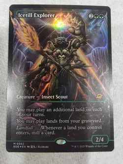 MTG: Icetill Explorer (Showcase) - Edge of Eternities (EOE)- (Foil)(NM) Mythic - Image 1