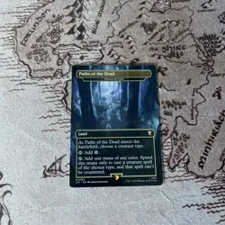 MTG Paths of the Dead **FOIL**, Tales of Middle Earth, LTC, Excellent Condition - Image 1